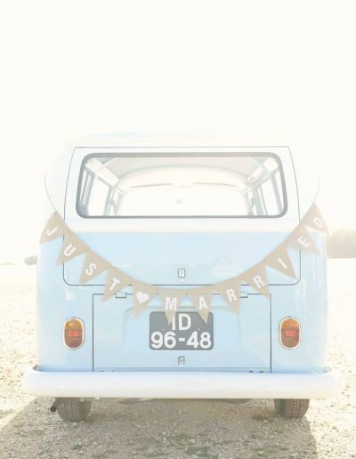 just married, the vw princess, whitesax events services